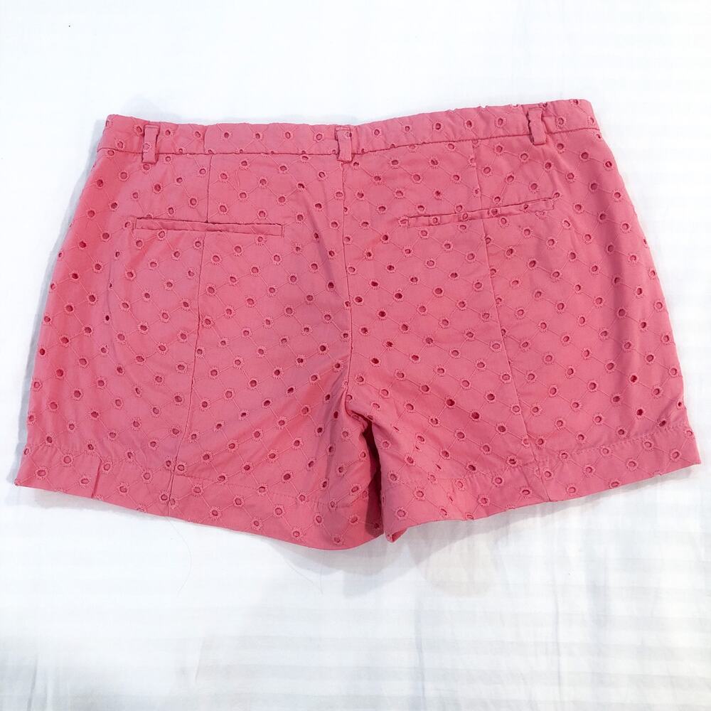 Gap City Shorts in Coral Eyelet - Picture 4 of 11